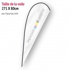 Voile pour Flying Flag 3m50 (voile seule)
