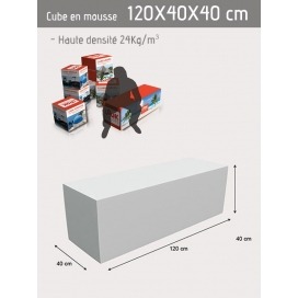 Cube personnalisable 40 x 120 x 40 cm