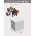 Cube personnalisable 48 x 48 x 48 cm