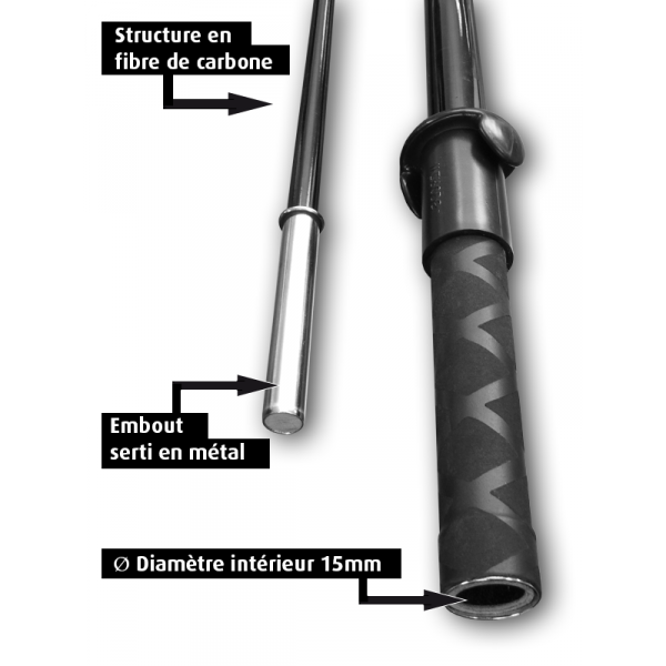 Mât pour Vertical Flag 2m10 (mât seul)