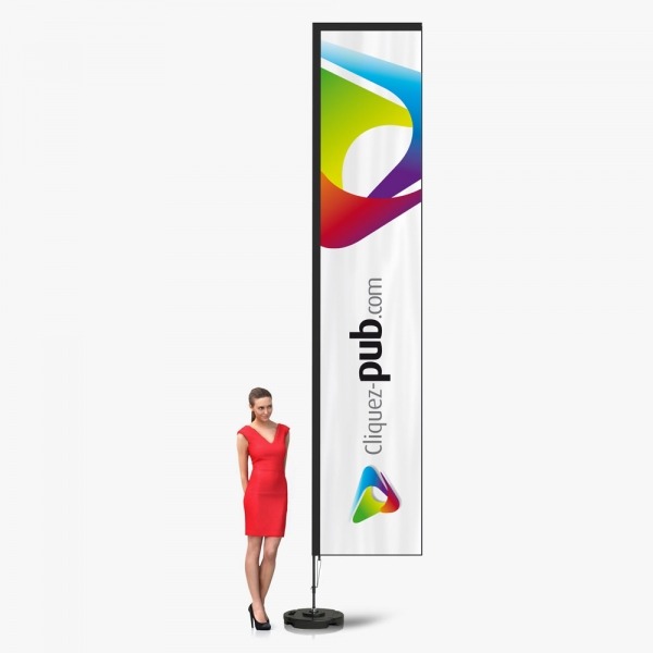 Kit complet Vertical Flag - 4m20